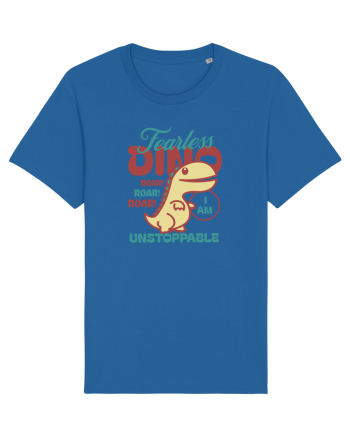 Fearless dino - unstoppable  Royal Blue