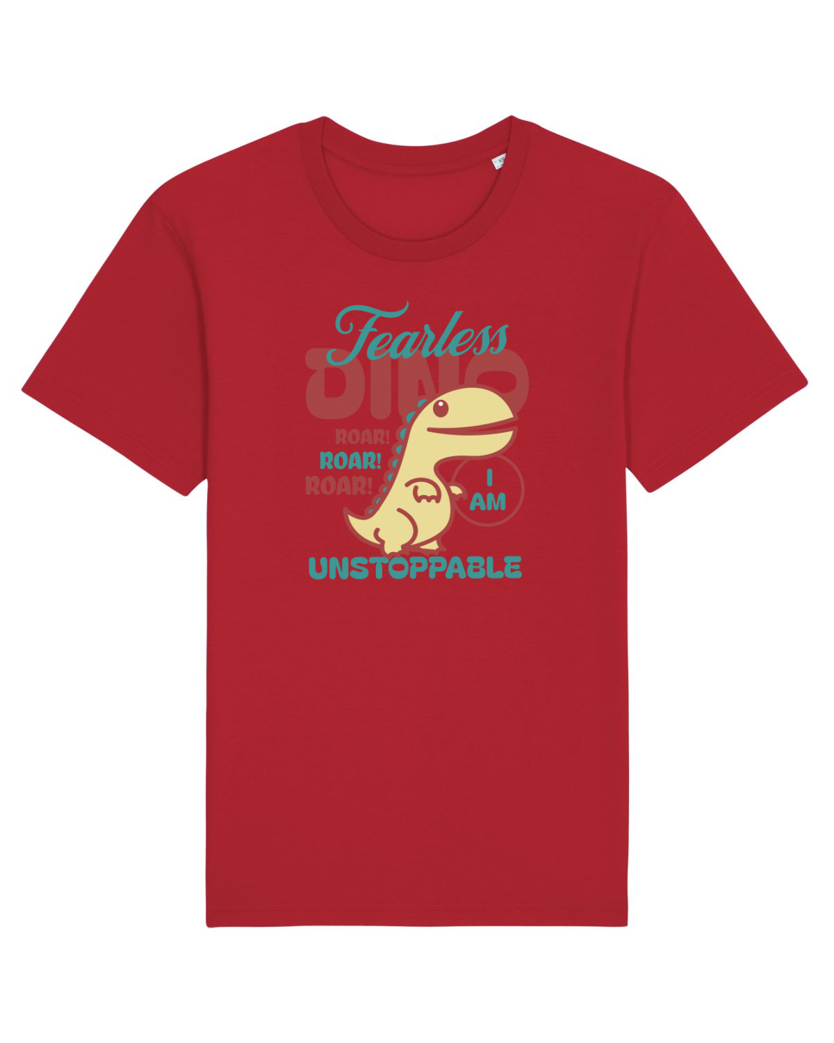 Tricou mânecă scurtă Unisex Rocker Red