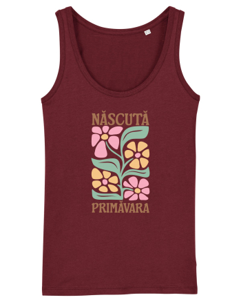 Născută primavara Burgundy