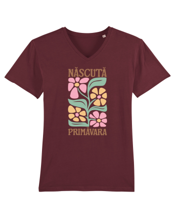 Născută primavara Burgundy