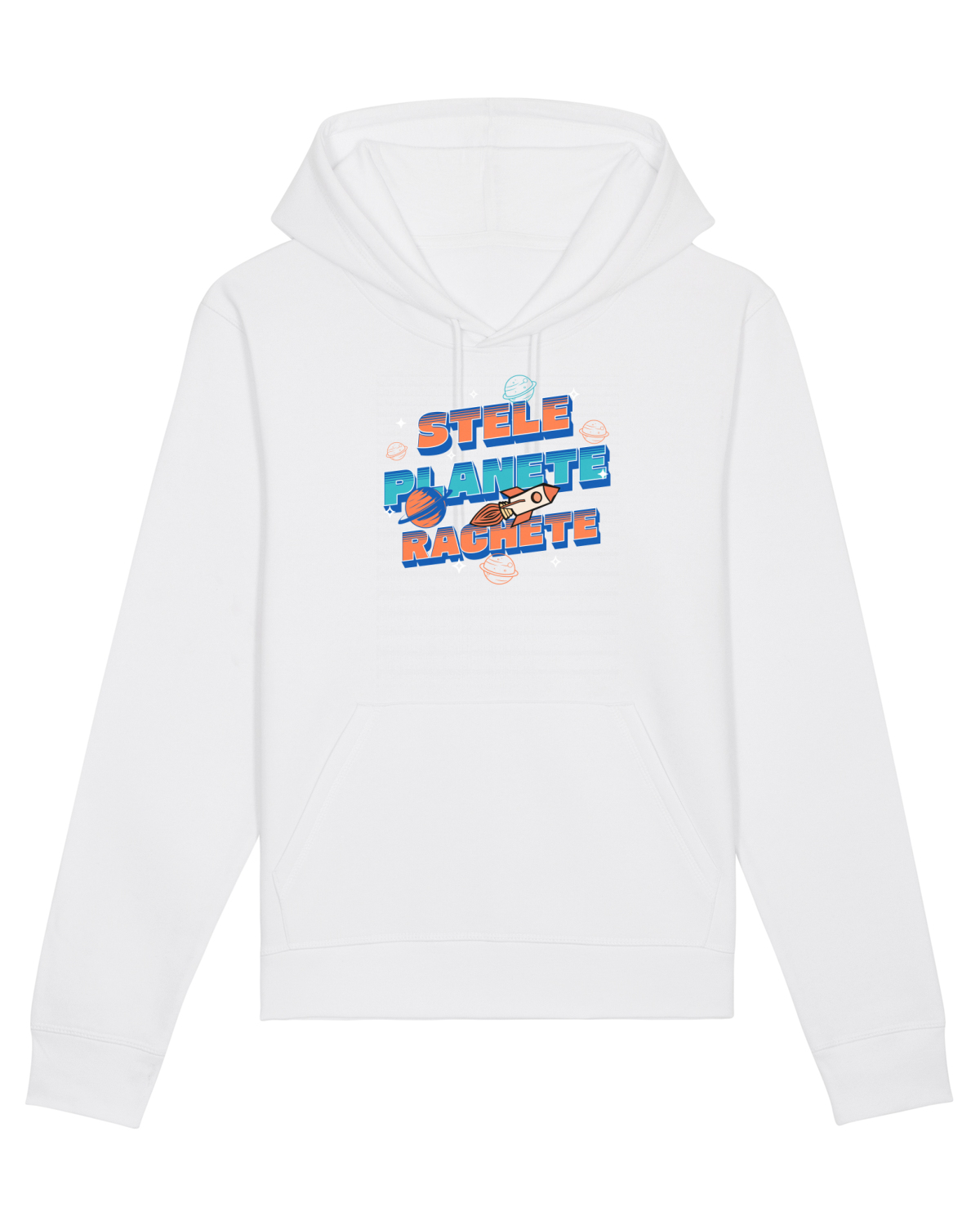 Hanorac Unisex Drummer White