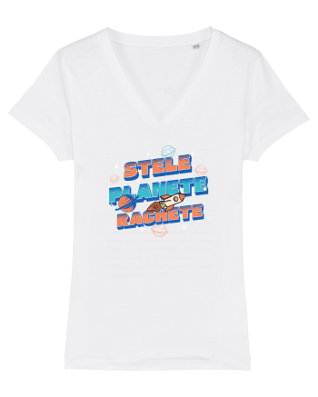 Stele Planete Rachete White
