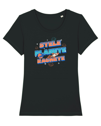 Stele Planete Rachete Black