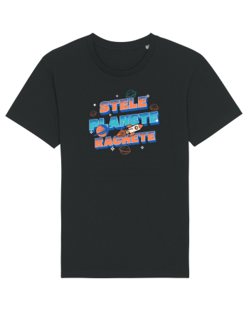 Stele Planete Rachete Black