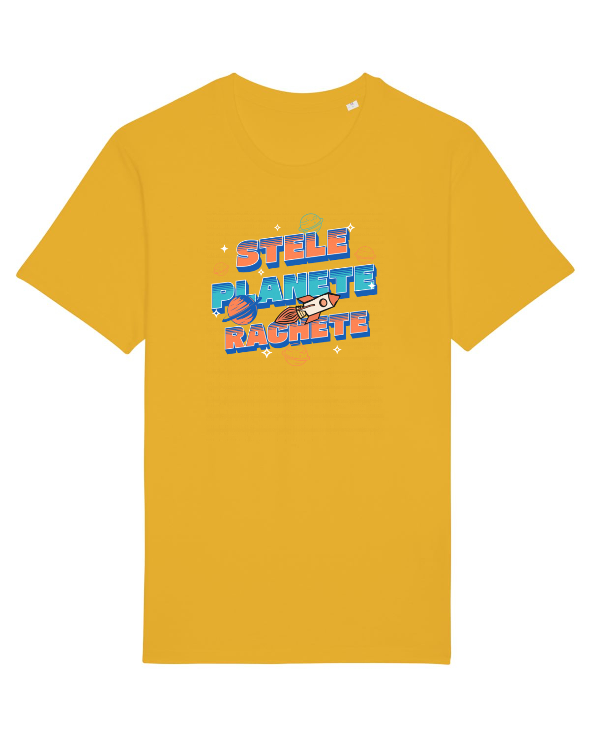 Tricou mânecă scurtă Unisex Rocker Spectra Yellow