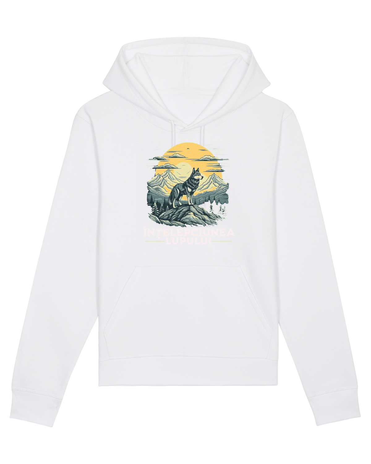 Hanorac Unisex Drummer White