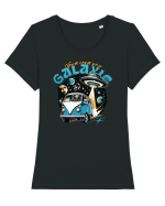 Vrum vrum prin galaxie - Cu extraterestrii Tricou mânecă scurtă guler larg fitted Damă Expresser