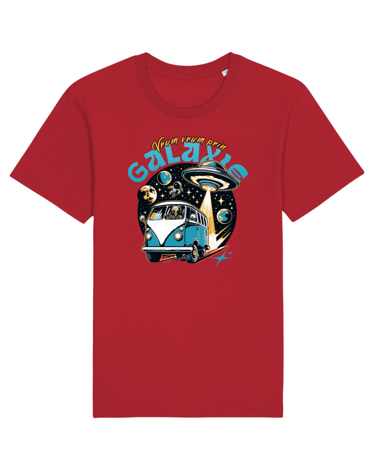 Tricou mânecă scurtă Unisex Rocker Red