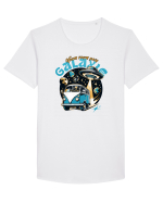 Vrum vrum prin galaxie - Cu extraterestrii Tricou mânecă scurtă guler larg Bărbat Skater