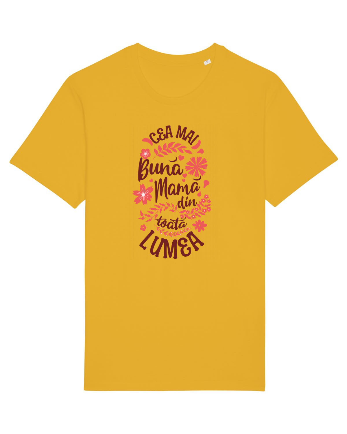 Tricou mânecă scurtă Unisex Rocker Spectra Yellow