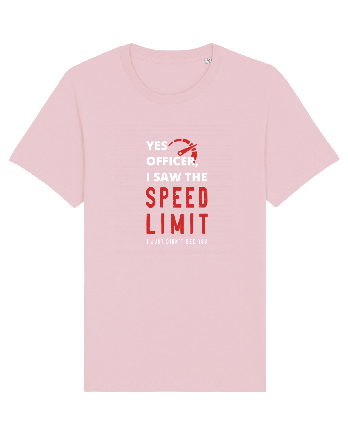 Tricou mânecă scurtă Unisex Rocker Cotton Pink