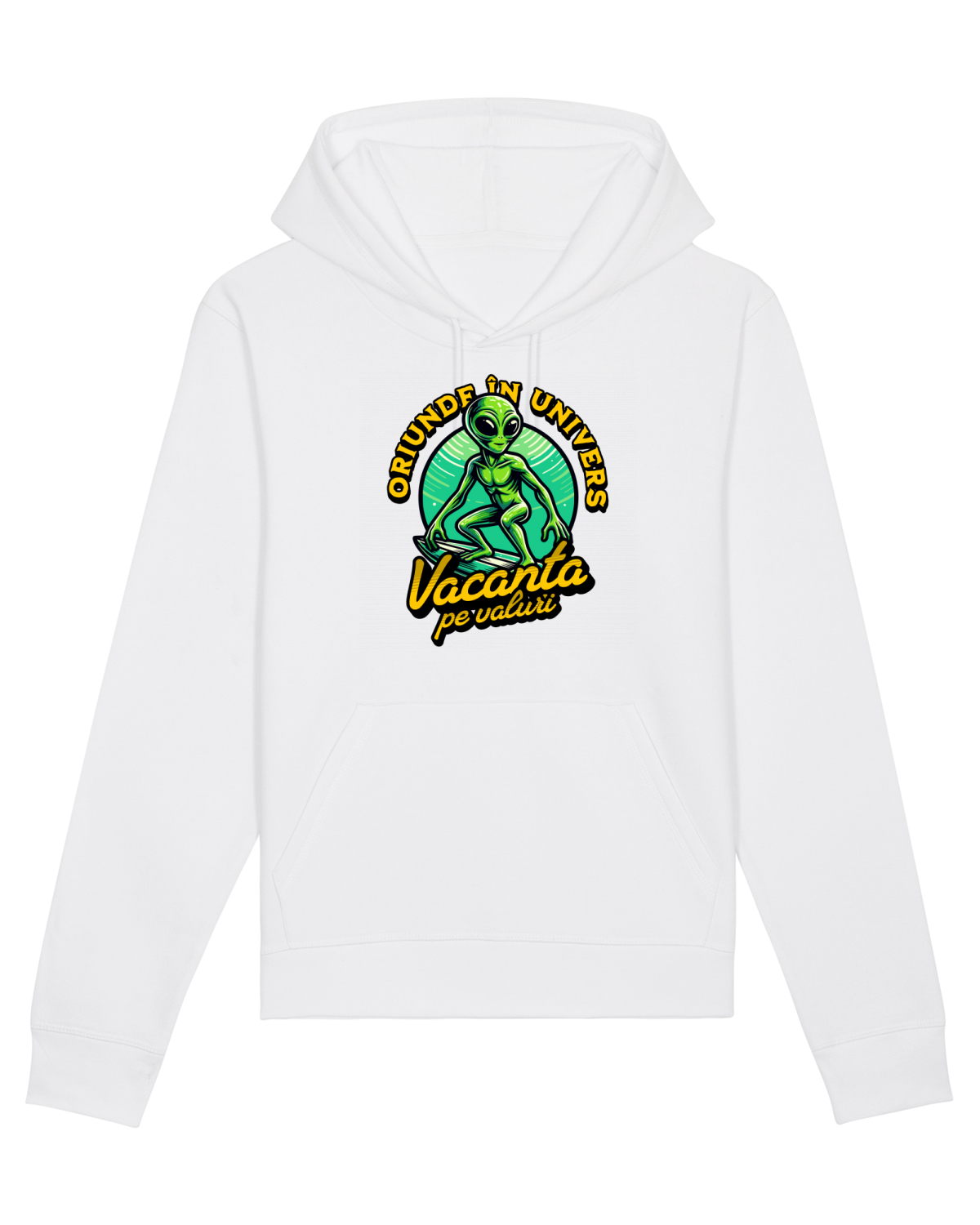 Hanorac Unisex Drummer White