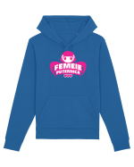 Pixel art Y2K Femeie puternica  Hanorac Unisex Drummer