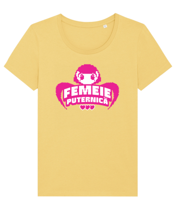 Pixel art Y2K Femeie puternica  Jojoba