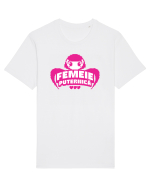 Pixel art Y2K Femeie puternica  Tricou mânecă scurtă Unisex Rocker