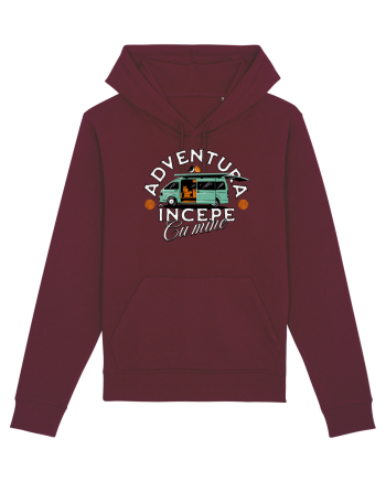 Aventura incepe cu mine Burgundy