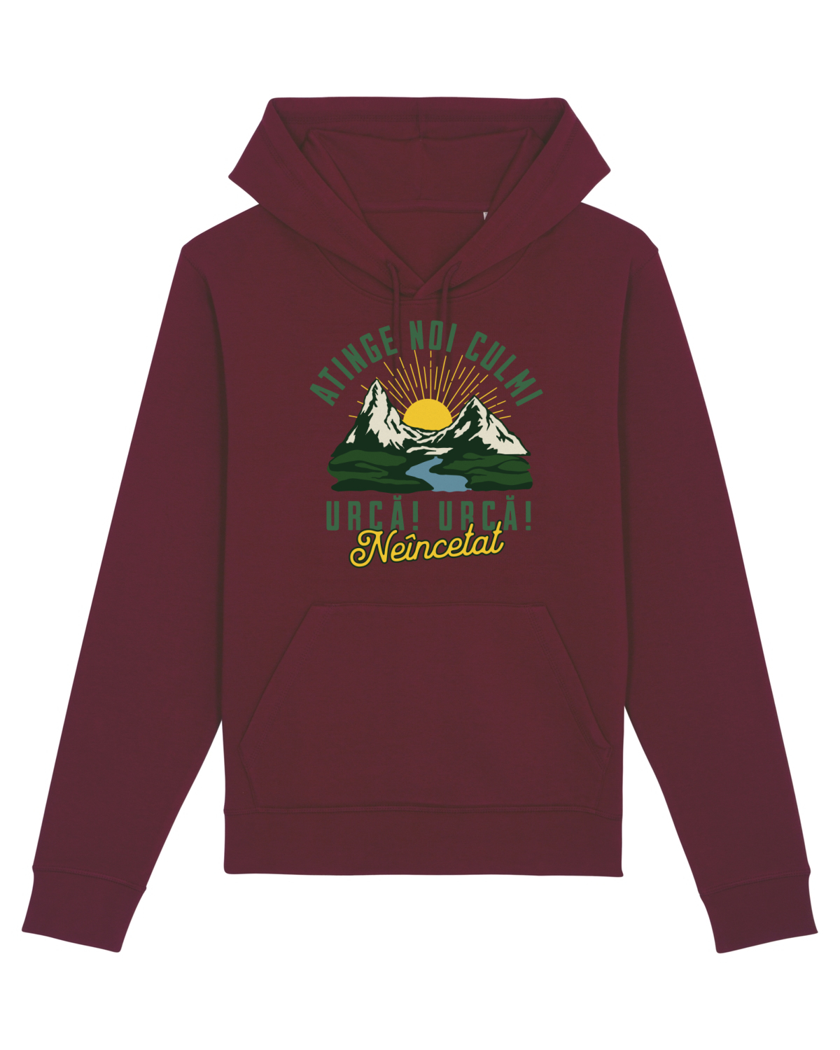 Hanorac Unisex Drummer Burgundy
