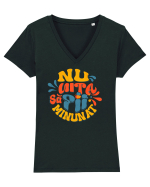Nu uita sa fii minunat  Tricou mânecă scurtă guler V Damă Evoker