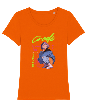 Crede in ceea ce esti Bright Orange