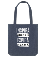 Yoga - inspira energie, expira teama Sacoșă textilă