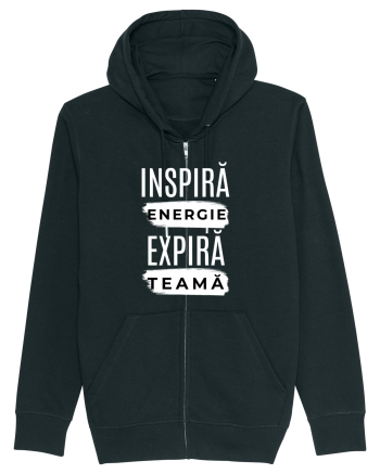 Yoga - inspira energie, expira teama Black