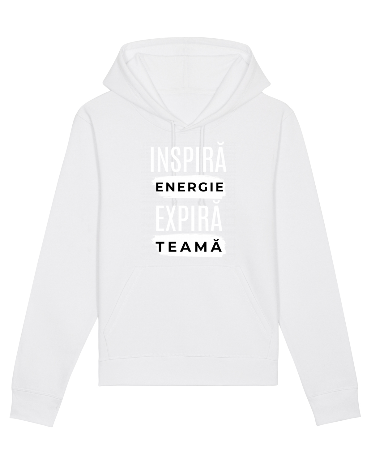 Hanorac Unisex Drummer White