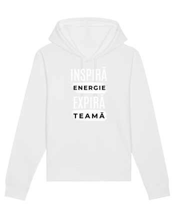 Yoga - inspira energie, expira teama White