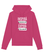 Yoga - inspira energie, expira teama Hanorac Unisex Drummer