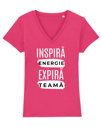 Yoga - inspira energie, expira teama Raspberry