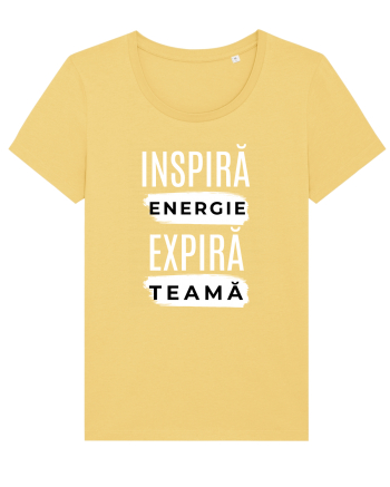 Yoga - inspira energie, expira teama Jojoba