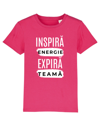 Yoga - inspira energie, expira teama Raspberry