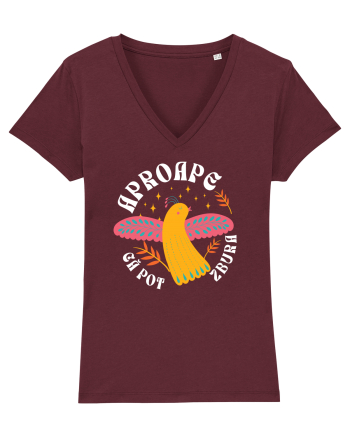 Aproape că pot zbura Burgundy