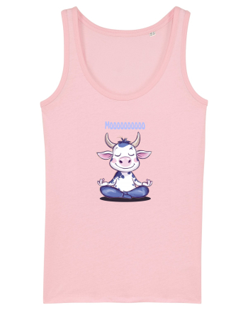 MOOOOOO - AUMMMM - MEDITATIE - YOGA Cotton Pink