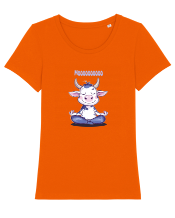 MOOOOOO - AUMMMM - MEDITATIE - YOGA Bright Orange