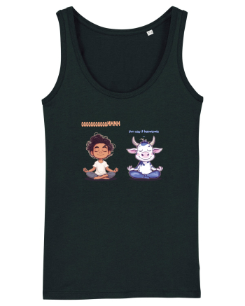MMMOOO - OOOMMM - MEDITATIE - YOGA Black