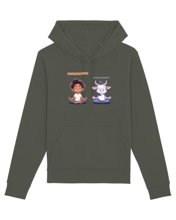 MMMOOO - OOOMMM - MEDITATIE - YOGA Khaki