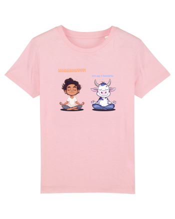 MMMOOO - OOOMMM - MEDITATIE - YOGA Cotton Pink