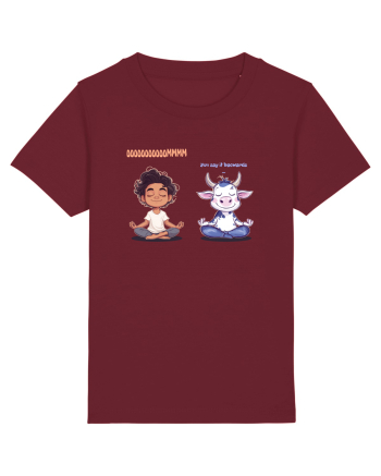 MMMOOO - OOOMMM - MEDITATIE - YOGA Burgundy