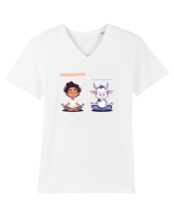 MMMOOO - OOOMMM - MEDITATIE - YOGA White