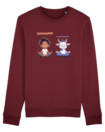 MMMOOO - OOOMMM - MEDITATIE - YOGA Burgundy