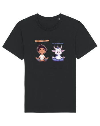 MMMOOO - OOOMMM - MEDITATIE - YOGA Black