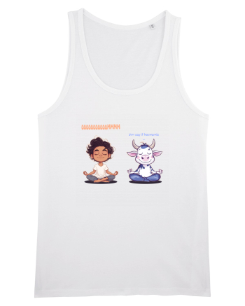 MMMOOO - OOOMMM - MEDITATIE - YOGA White