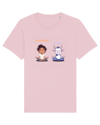 MMMUUU - AUUMMM - MEDITATIE - YOGA Cotton Pink