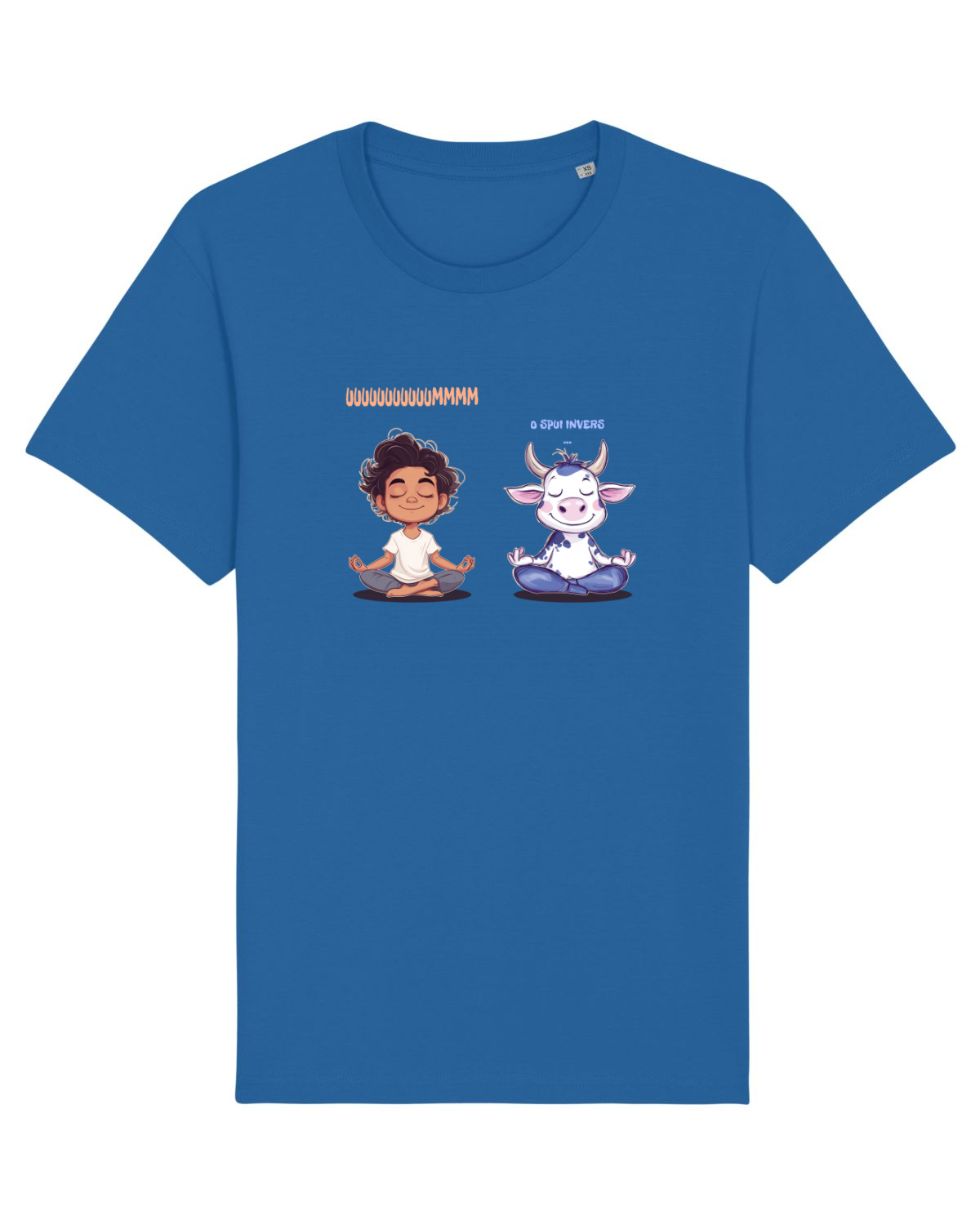 Tricou mânecă scurtă Unisex Rocker Royal Blue
