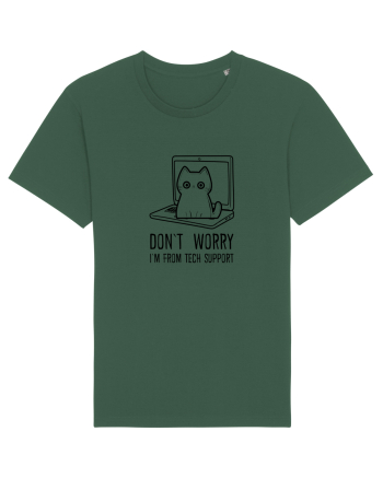 DON`T WORRY, I`M FROM TECH SUPPORT Bottle Green