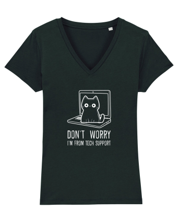 DON`T WORRY, I`M FROM TECH SUPPORT 2 Black