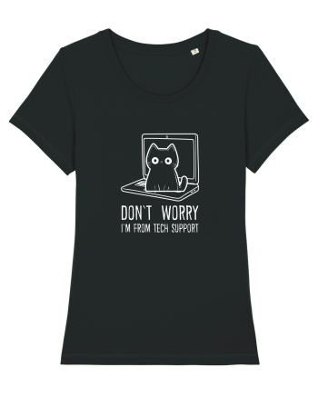 DON`T WORRY, I`M FROM TECH SUPPORT 2 Black