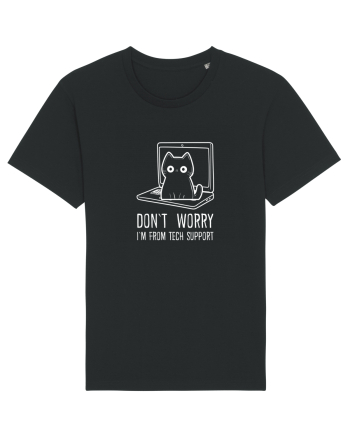 DON`T WORRY, I`M FROM TECH SUPPORT 2 Black
