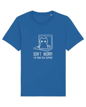 DON`T WORRY, I`M FROM TECH SUPPORT 2 Royal Blue