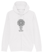SOMETIMES YOU HAVE TO CHUCK IT IN THE F...K IT BUCKET Hanorac cu fermoar Unisex Connector